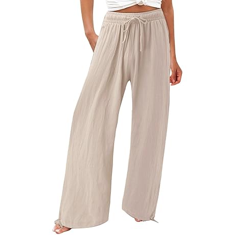 Granola Girl's Dream: Linen Palazzo Pants for Limitless Comfort and Style