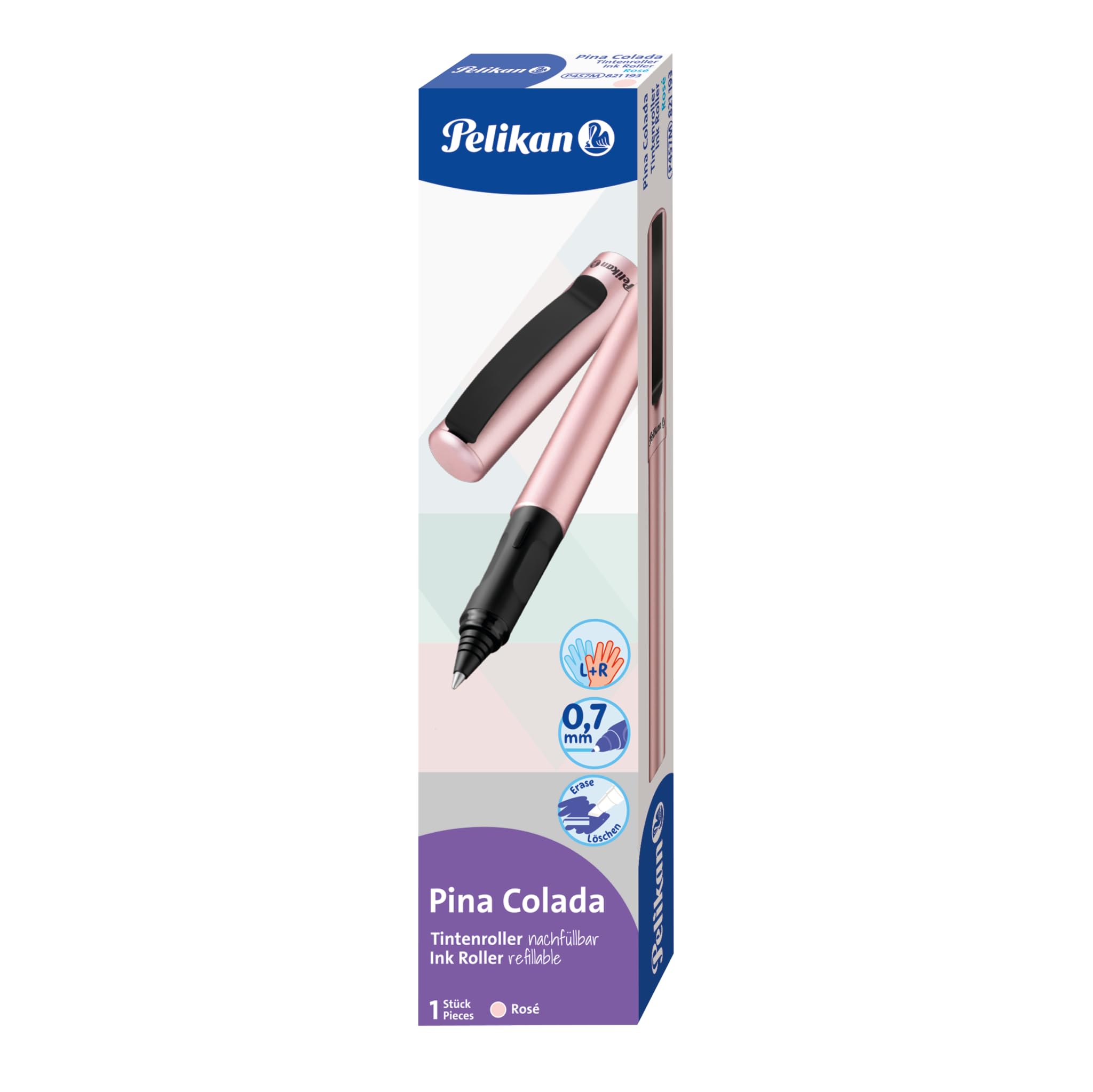 Amazon | Pelikan Pina Colada 821193 Rollerball Pen Rose 1 Ink