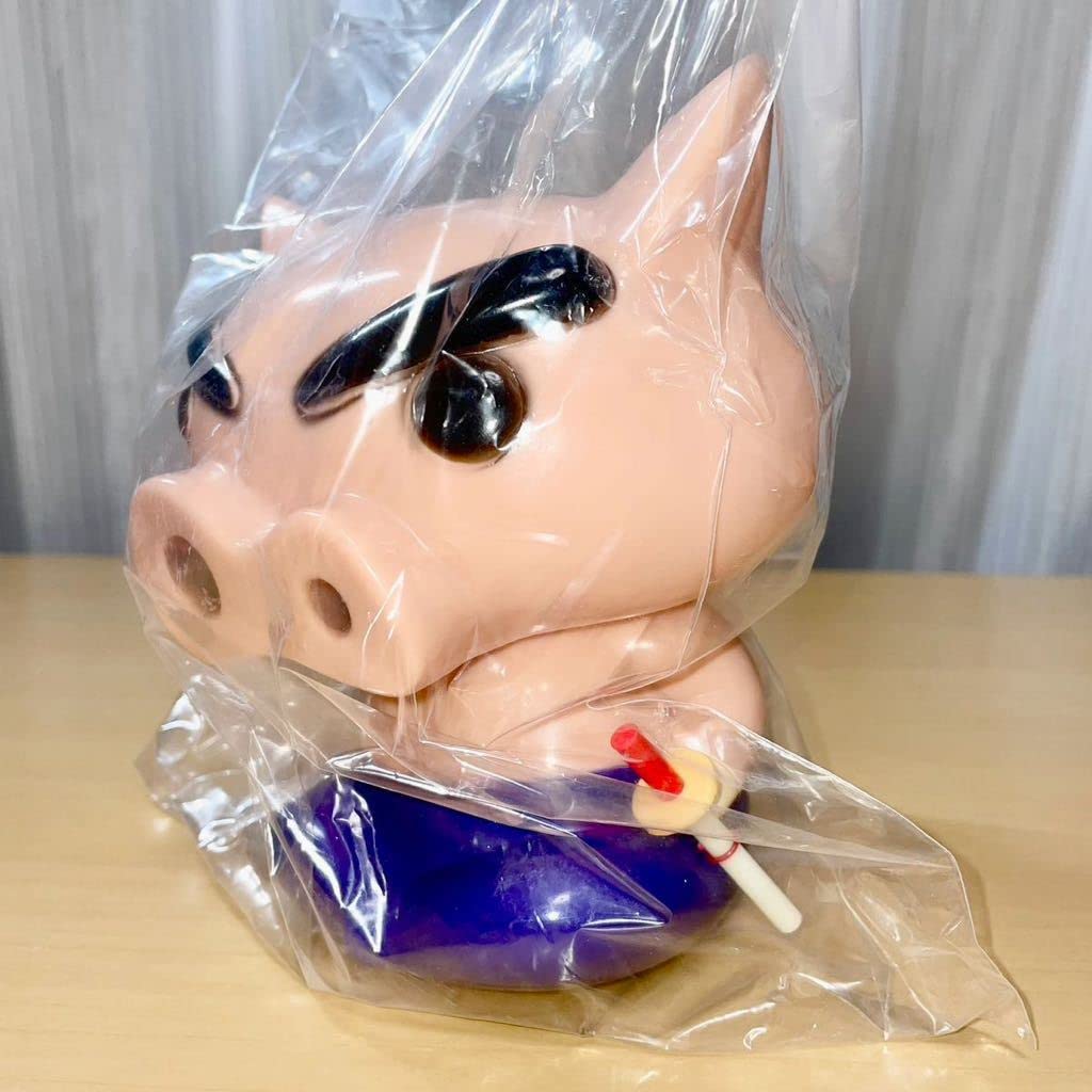 Amazon.co.jp: 奇天烈堂 ぶりぶり 貯金箱 しんちゃん ぶりぶりざえもん