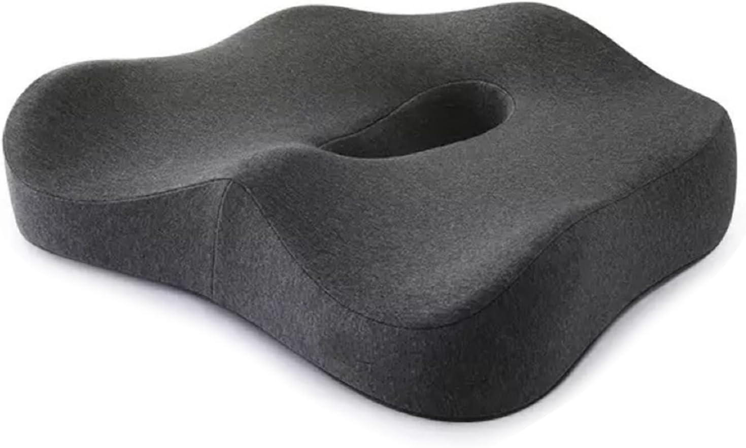 Seat Cushion, Memory Foam Seat Cushion, Large Memory Foam Ergonomic Cushions, for Office Chair, Car Seats, Airplane, for Long Sitting C-1