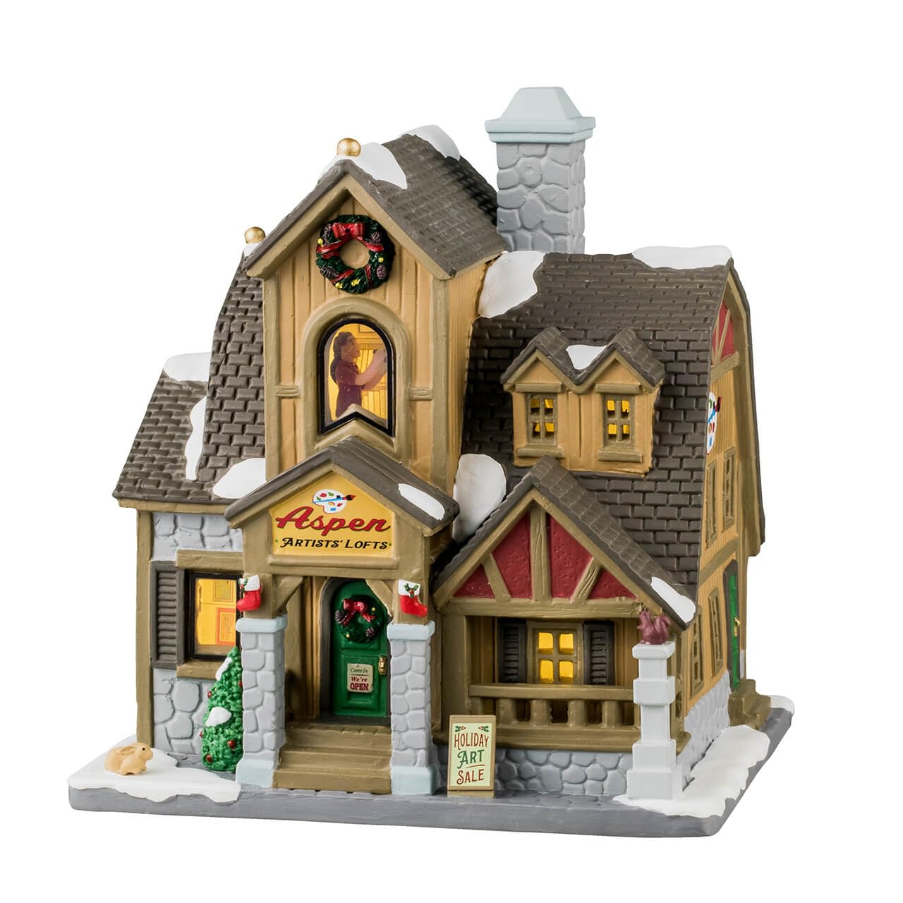 Lemax Artists' Lofts de Vail Village 2024 regalo para coleccionistas