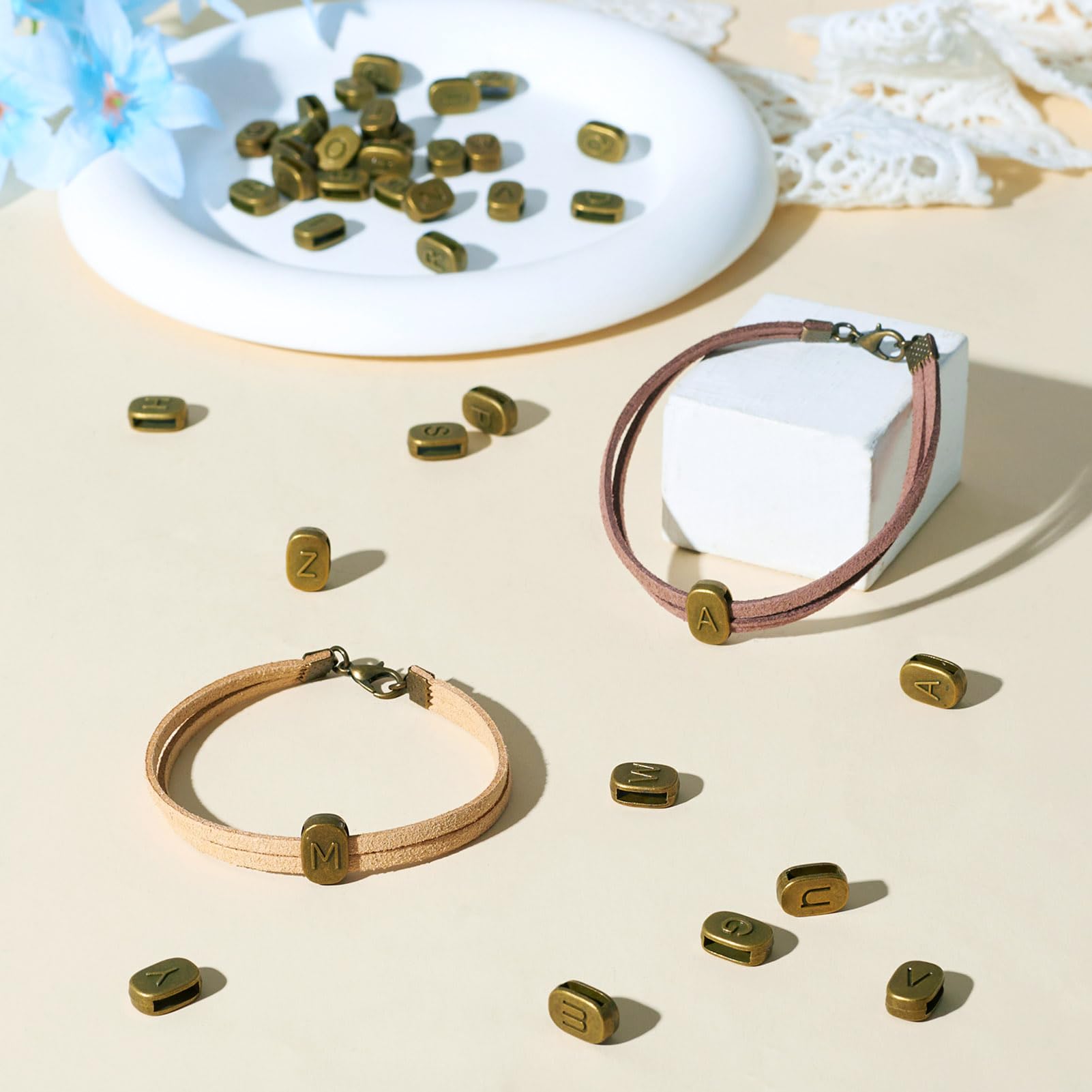 Waxed Cotton Cords For Jewelry Making - 6 Colors, 1mm Thick, 40.8m Total Beading String