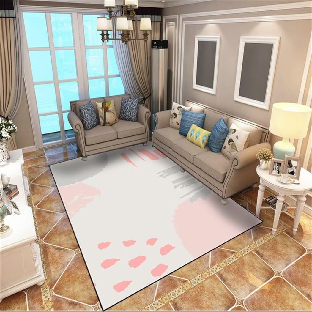 Tapis poil court lavable pour éliminer les taches tapis gris salon 180x250