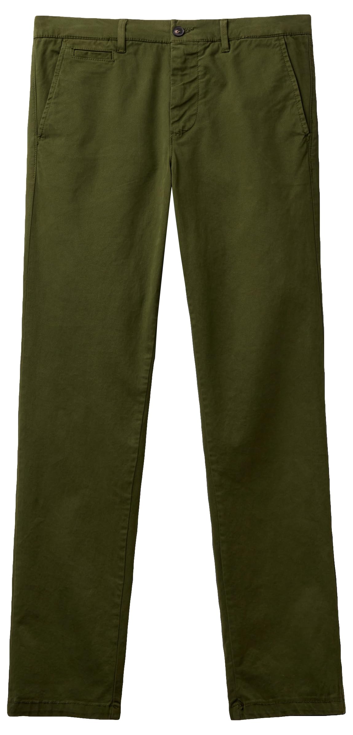 United Colors of Benetton Trousers, Dark Army Green 35 Years, 34
