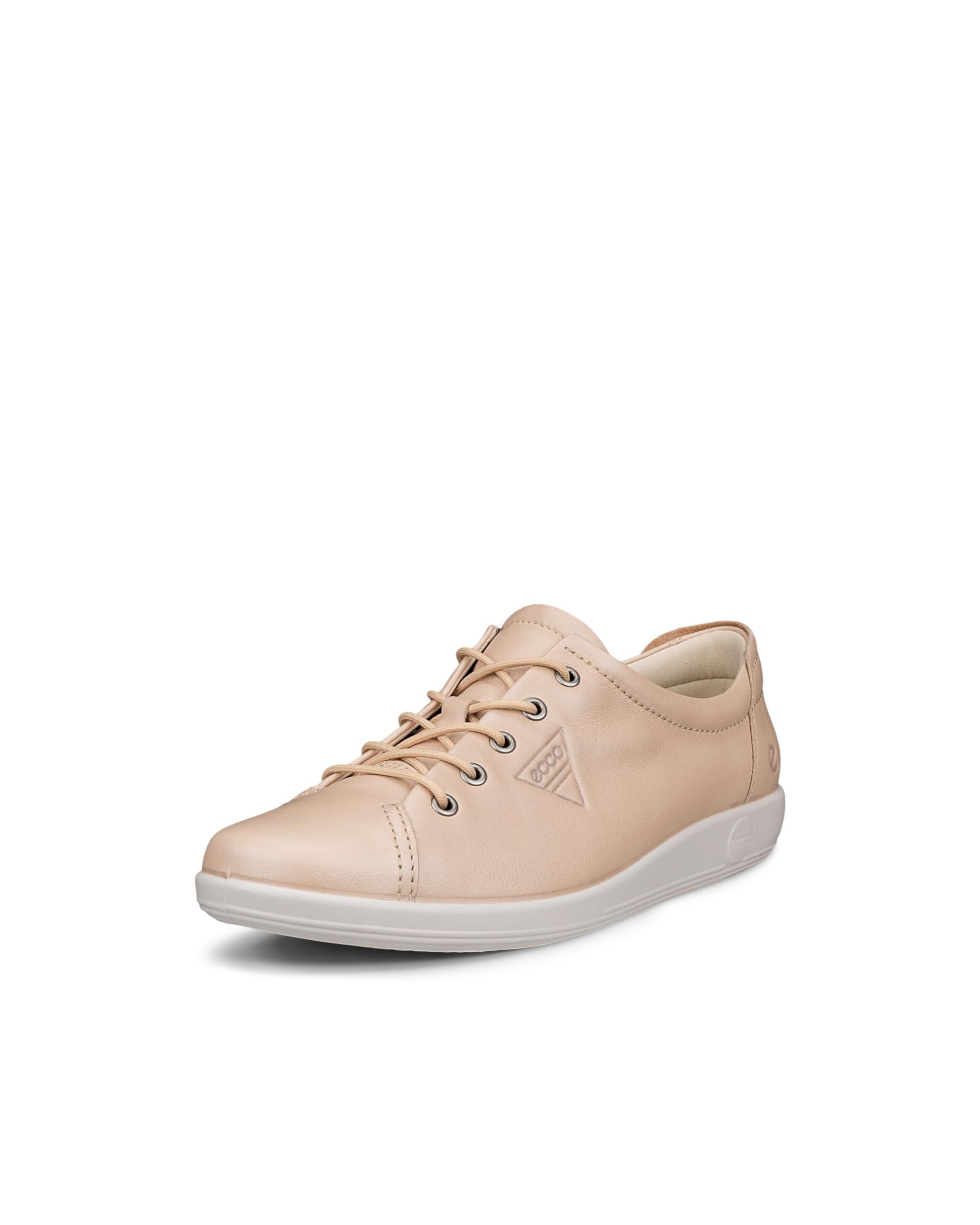 ECCO Women's Sneaker Soft 2.0, Nature, 6