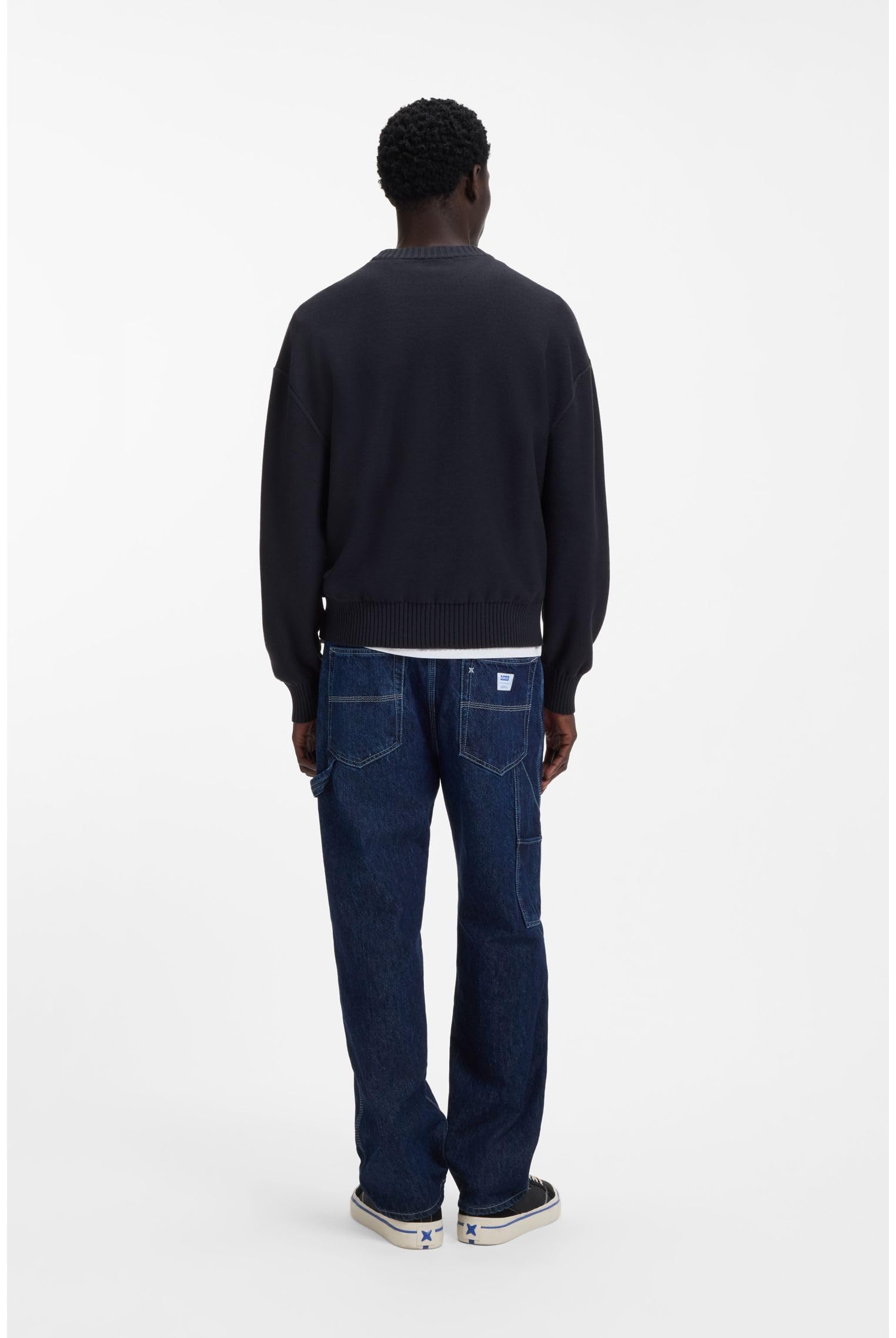 Hugo Herren San Casey-c1 10276154 01 Knitted_Sweater (1er Pack)
