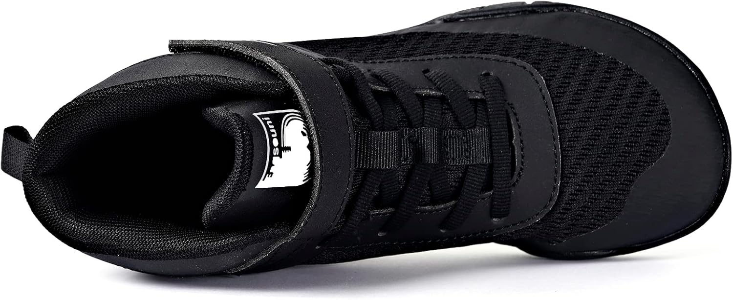 Sisttke Kids Wrestling Shoes Boys Girls Boxing Shoes Fitness Sneakers Zero Drop Sole - Image 5
