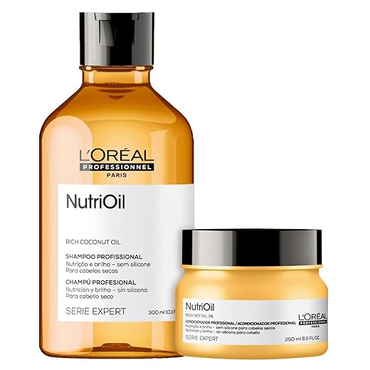 Kit de Nutrição Express Loreal Professionnel NutriOil Pequeno