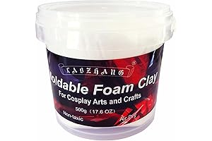 Cosplay Moldable Foam Clay for Intricate Designs