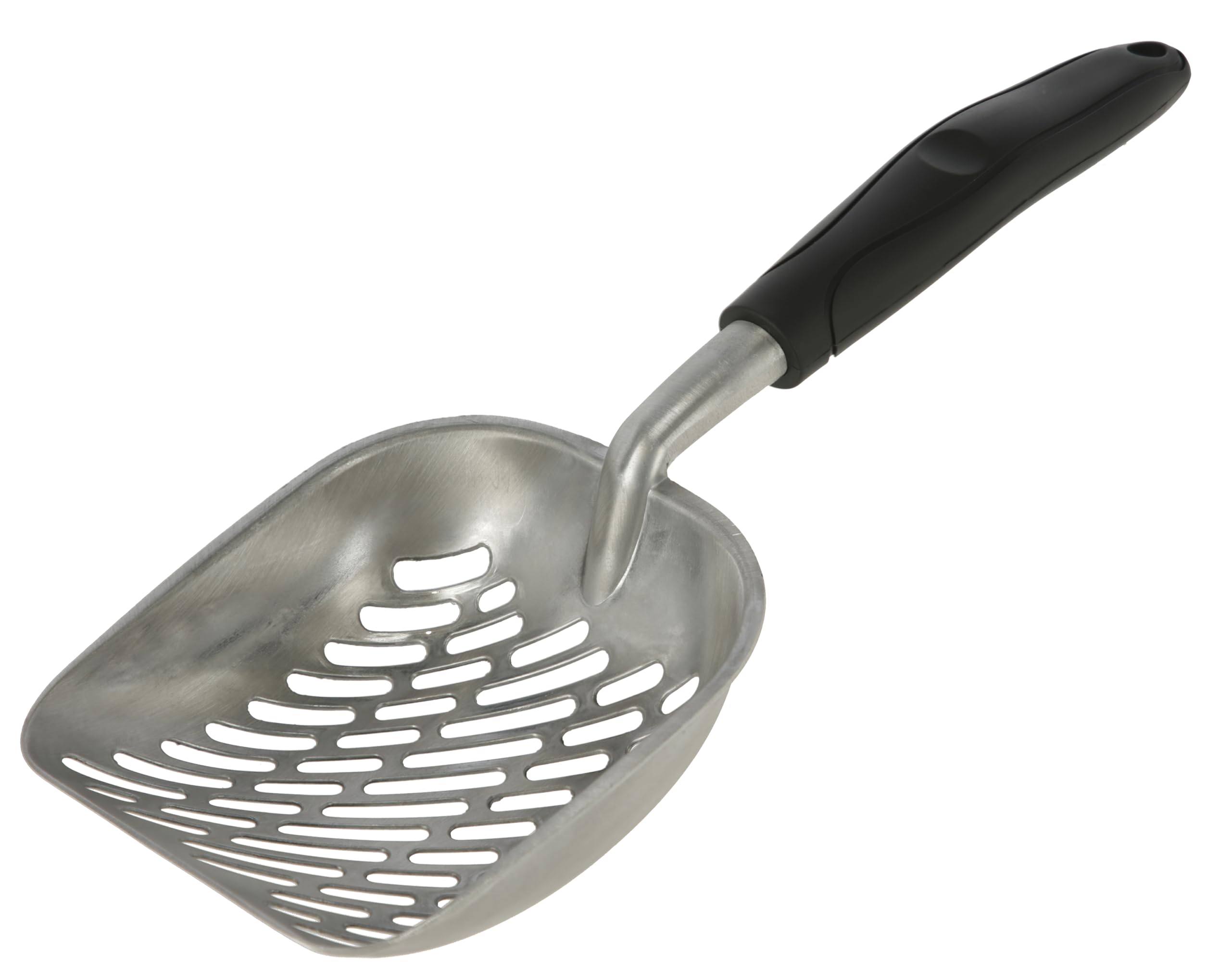 Kerbl Pet Aluminium Scoop, Black, 35 x 14 cm, Impugn Plastic