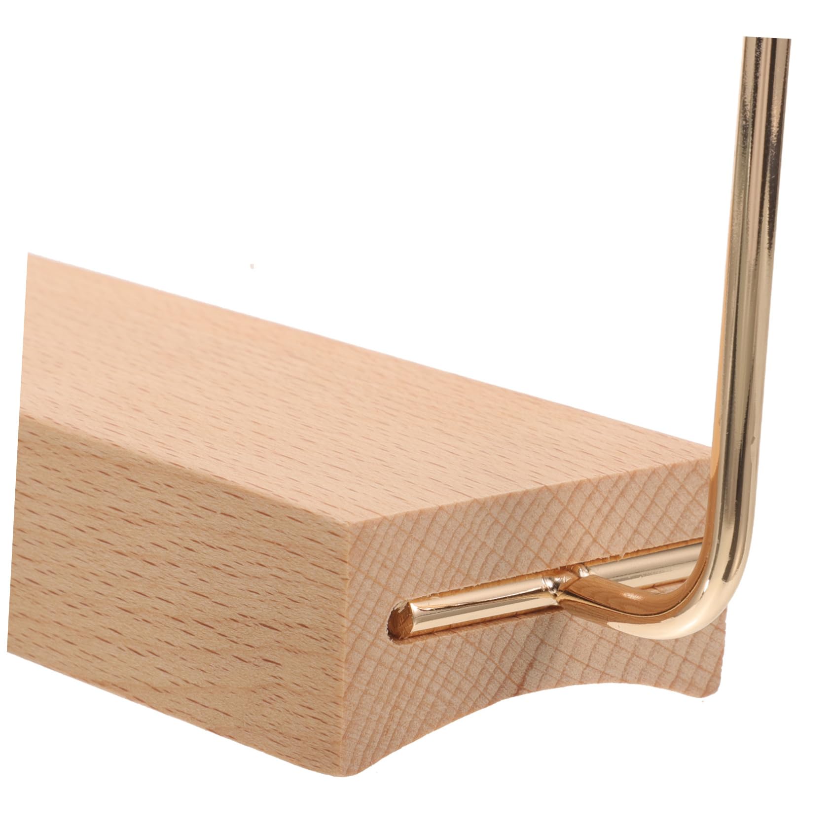 Amazon | NUOLUX 1 セット 無垢材の卓上カレンダーベース フリップ