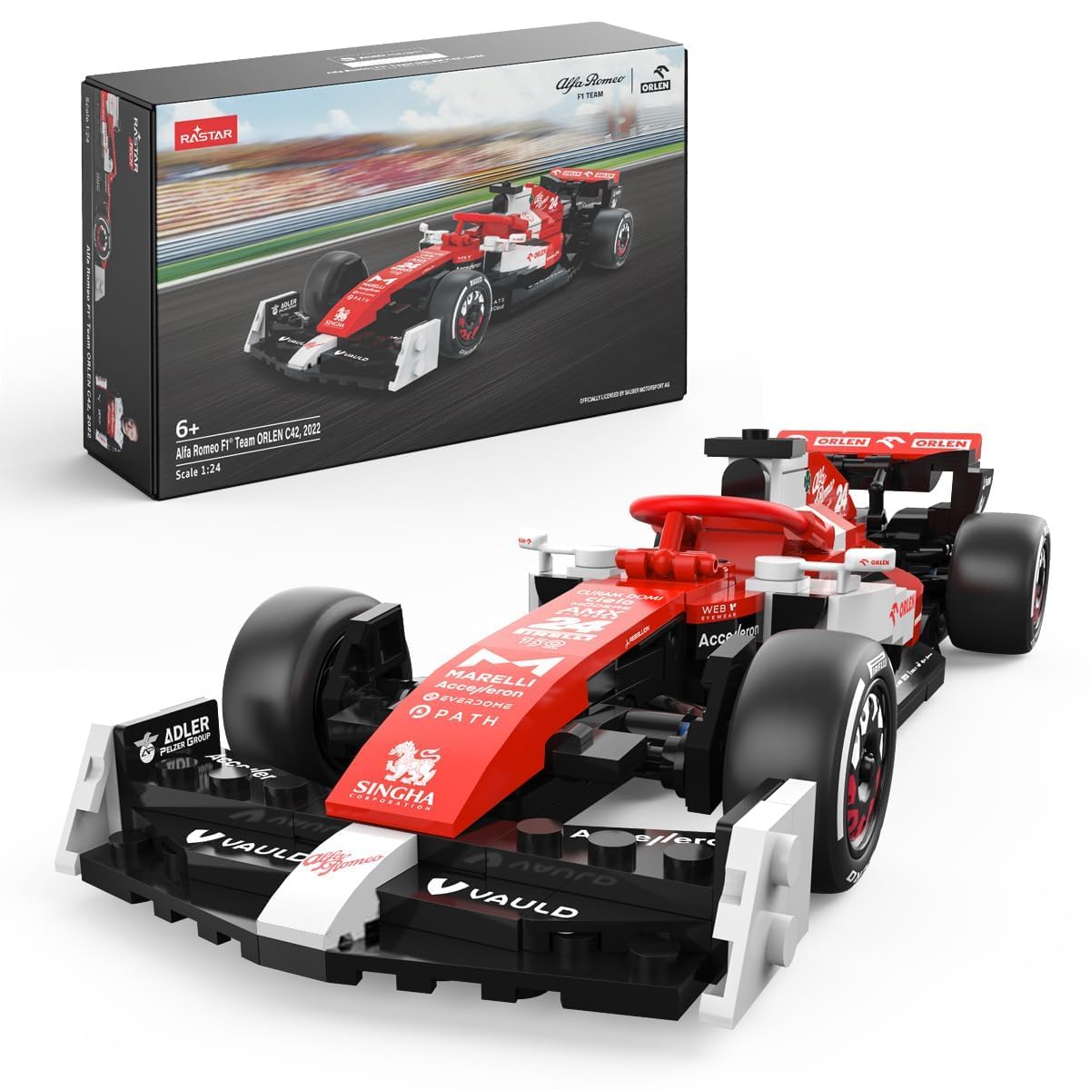 Amazon.co.jp: RASTAR 1/24 アルファロメオ F1 コレクション用組み立て