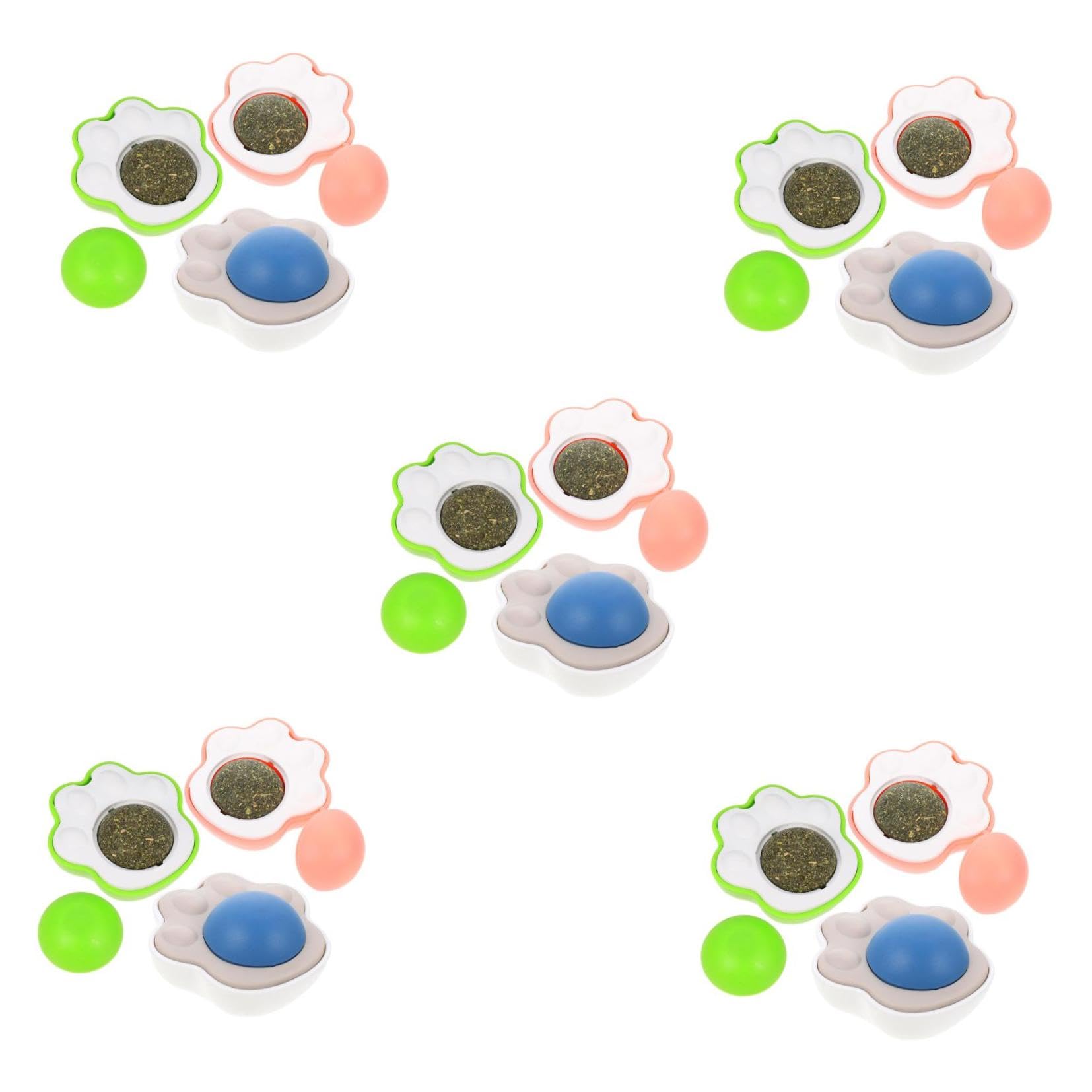 POPETPOP 15pièces Boule De Cataire Interactive pour Chats De Boules Comestibles Jouet Amusant pour Chats Intérieur Le Et Améliore La Santé