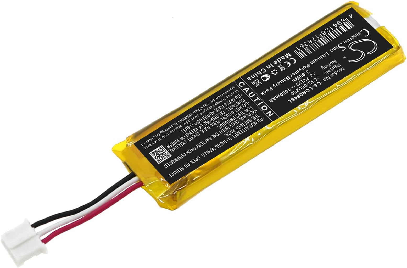 SPANN Battery Replacement for Logitech 920-010514, MX Keys Mini, YR0084, Part No: 533-000200 3.7V