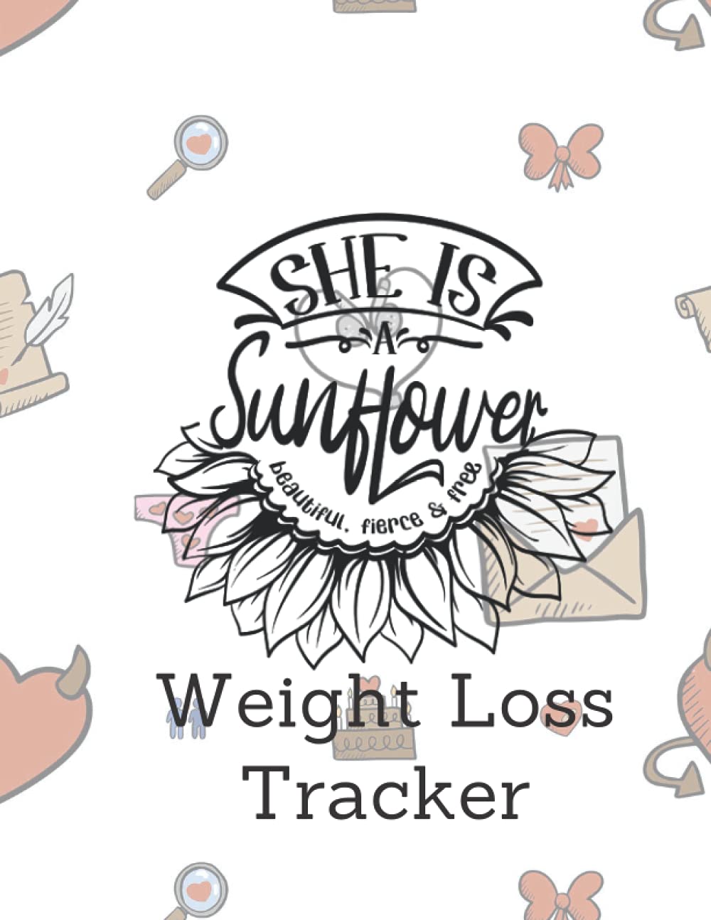 She is sun flower - Weight Loss Tracker: Daily Track & Record Food, Water, Meal, Goals, Weight Loss