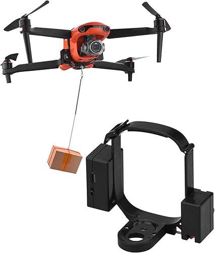 Miniatura 1 de Sistema Airdrop compatible con Autel Robotics EVO IIEVO II Pro Drone Clip de liberación de carga útil dispositivo de entrega Airdropper Transporte
