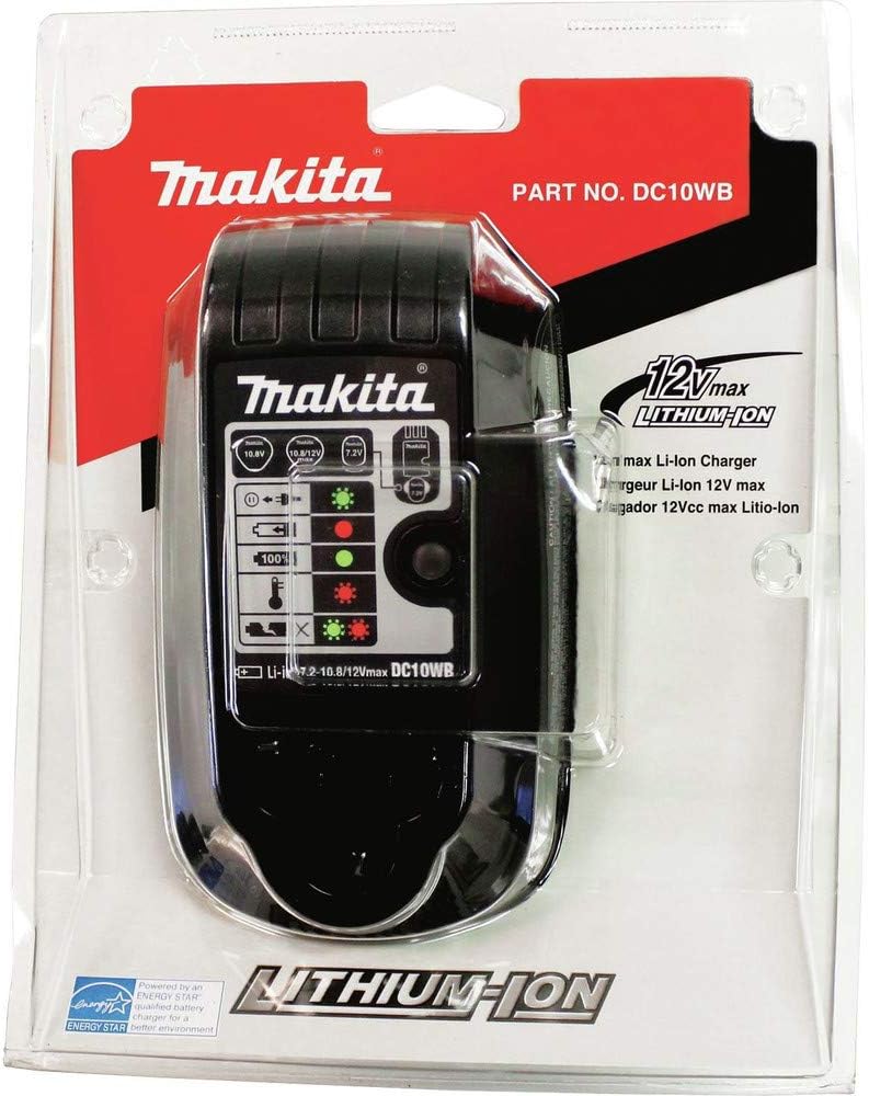 Makita DC10WB 7.2V - 12V max Lithium-Ion Charger