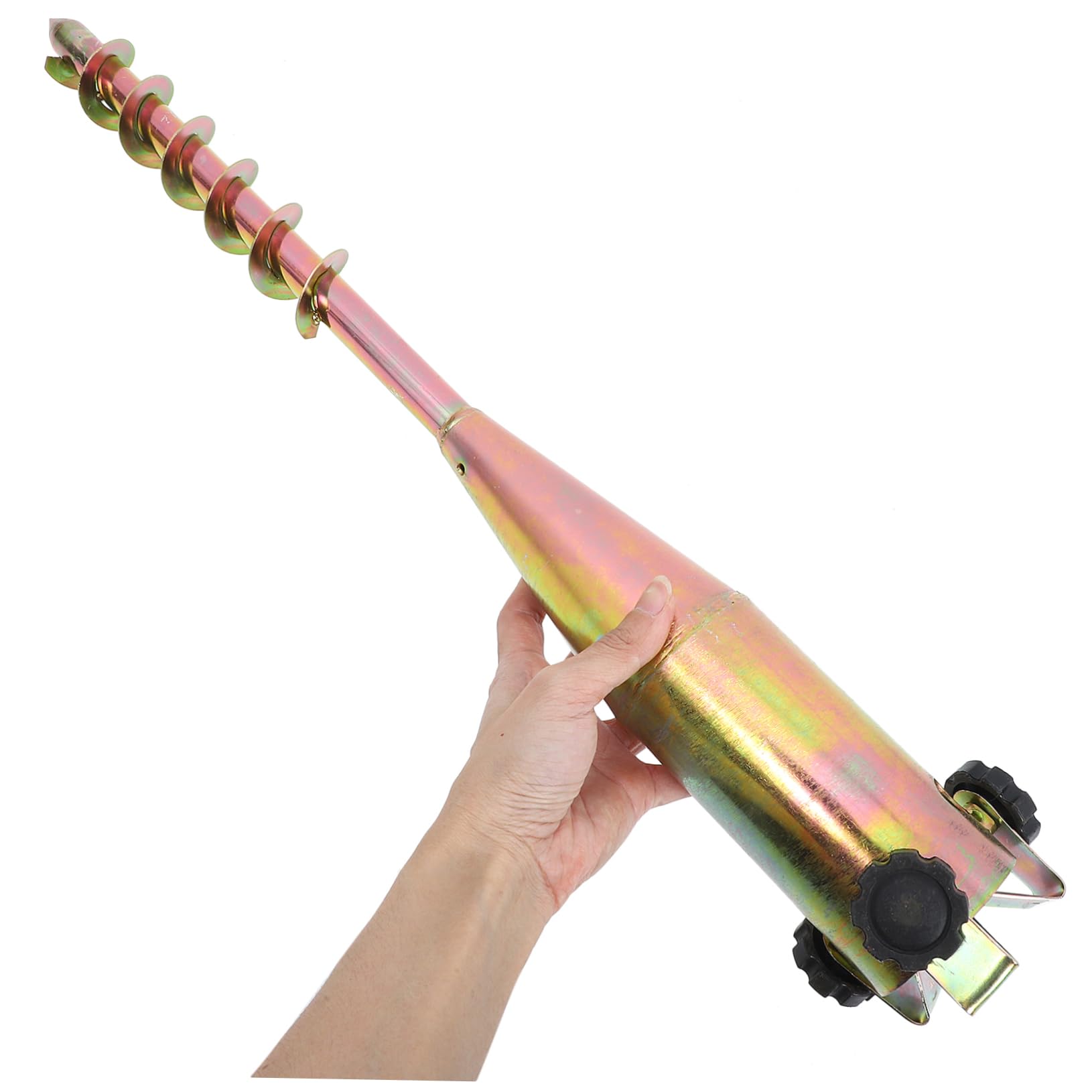 HANABASS Support De Parasol De Plage Ancrage Sol pour Parasol Compatible à Spirale Facile à Installer sans Outil