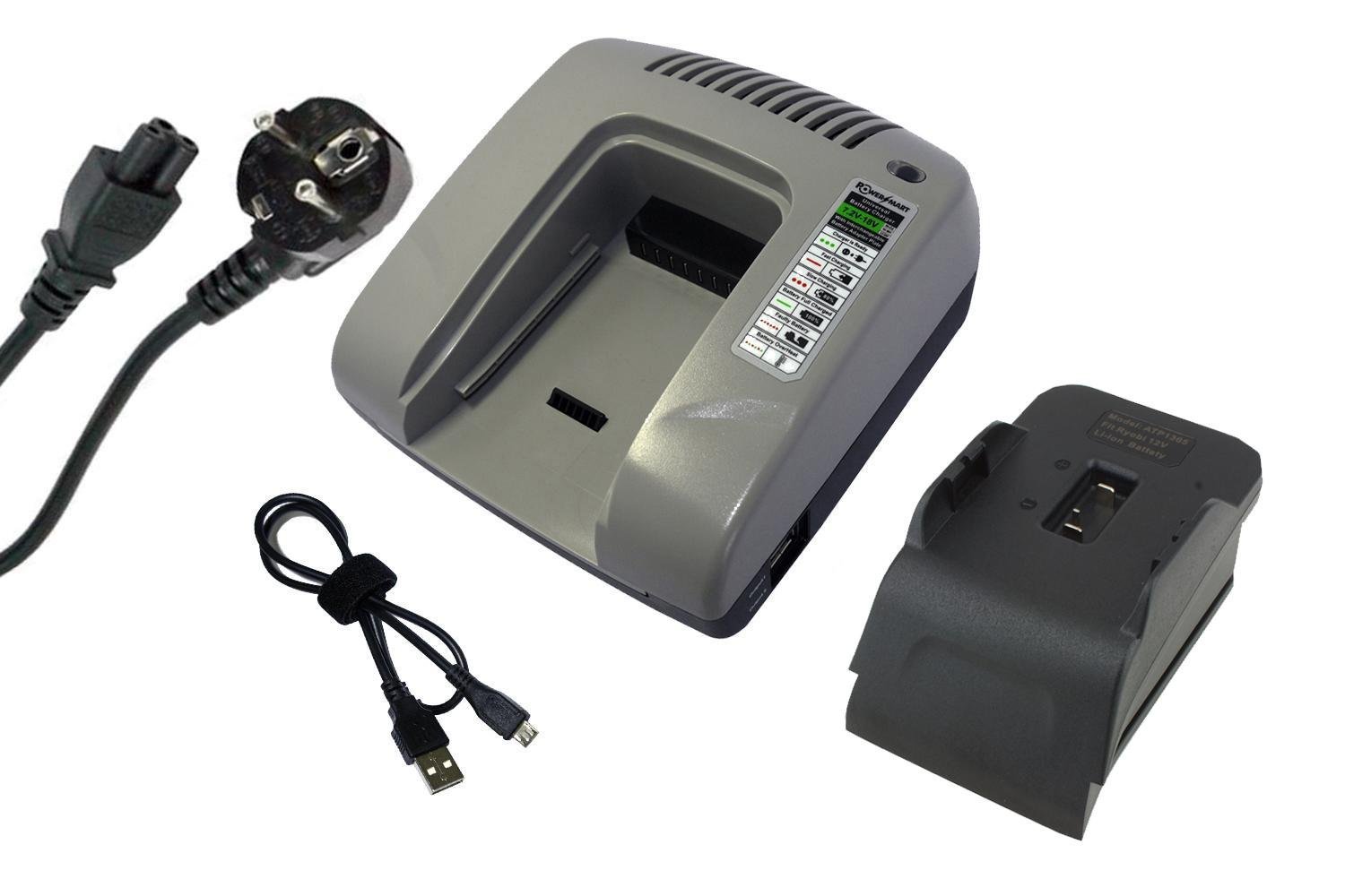 PowerSmart® 12V Chargeur Pour Ryobi 130503001, 130503005, BPL