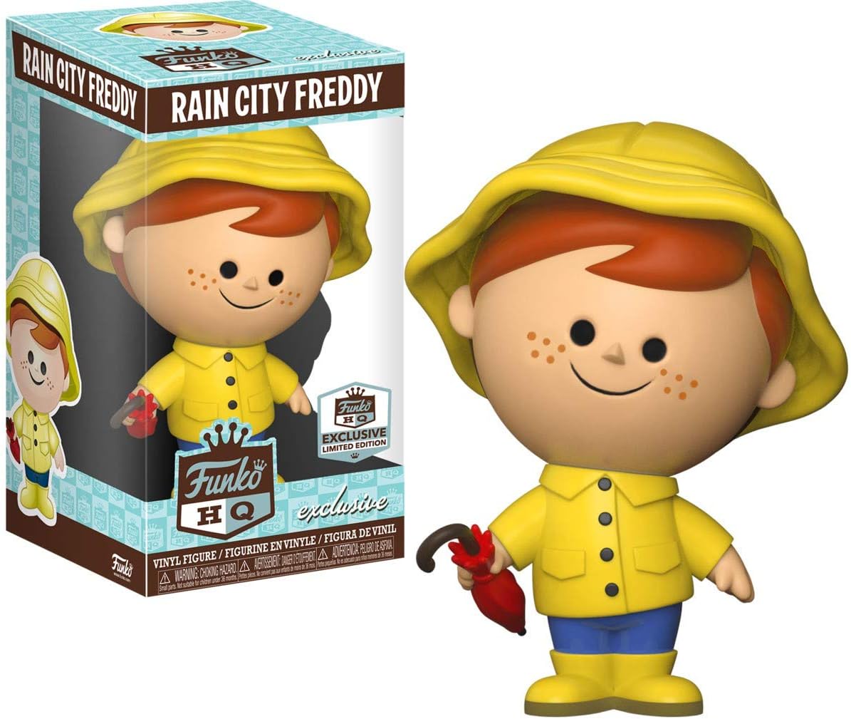 Funko RAIN City Freddy Vinyl Figure HQ Exclusive Limited Edition