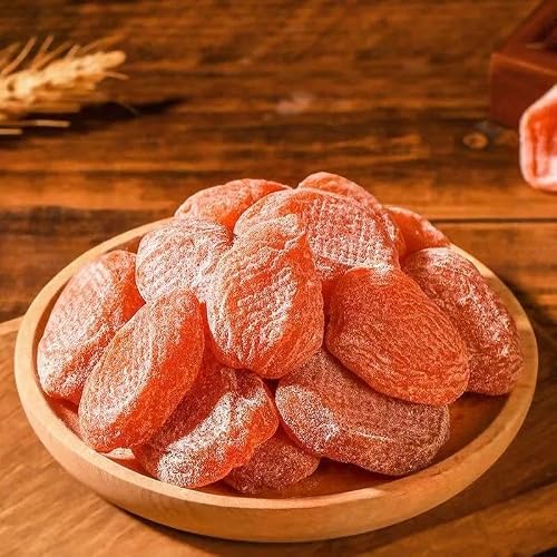Instant Bamboo Salt Dried Loquat【 Natural and Sweet 】Loquat Is Large,Soft,and Delicious,Healthy Snacks,Office Leisure Preserved Fruits,Snack Gifts,Seedless Dried Fruit Slices (Jar packaging,250g)