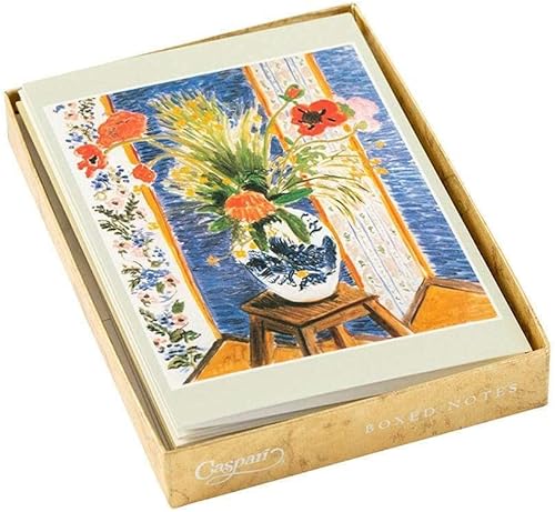Miniatura 4 de Caspari Matisse - Tarjetas de notas en caja, 8 tarjetas de notas y sobres