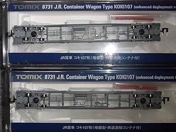 Amazon | TOMIX JR貨車 コキ107形 2両セット 増備型 西濃運輸