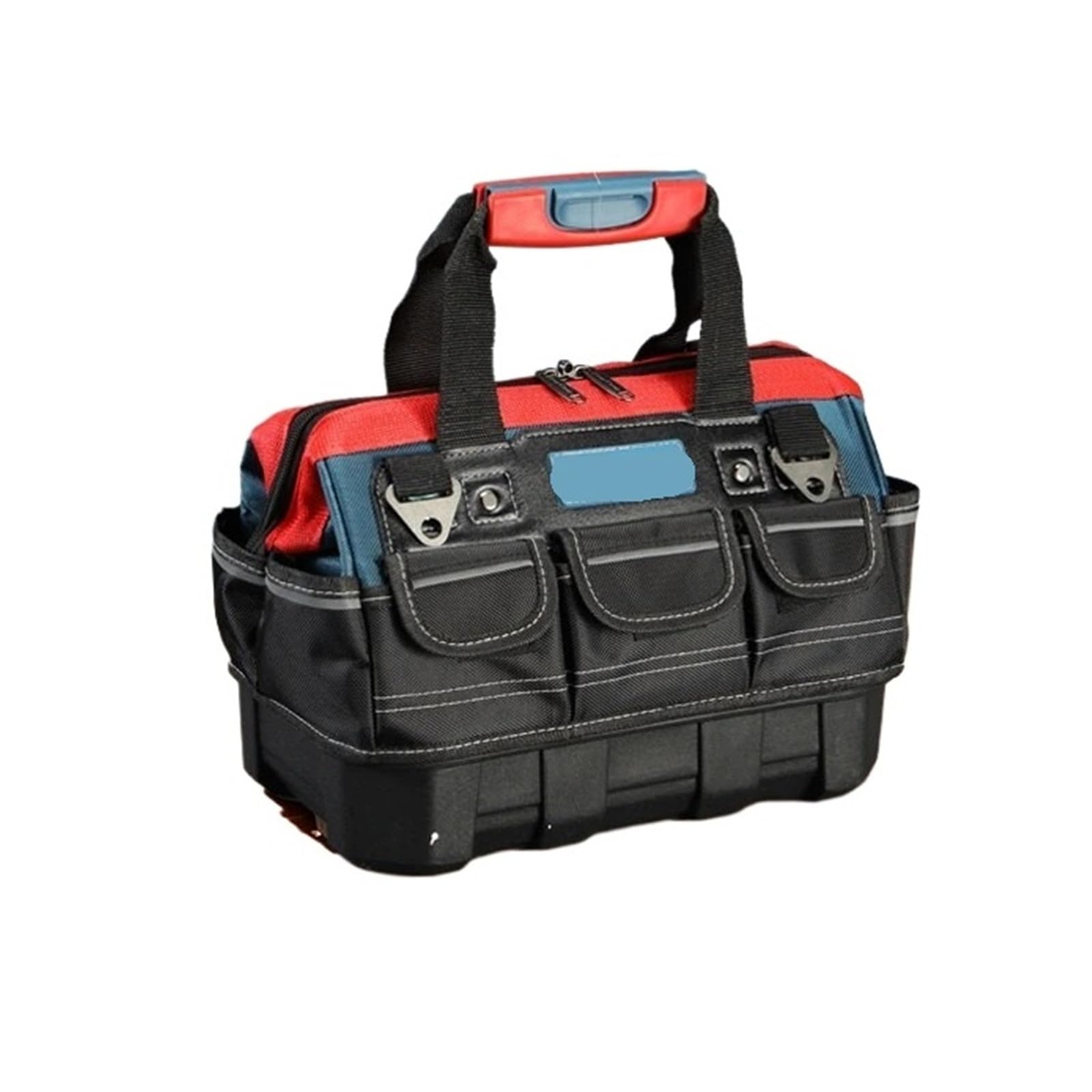 Electrician Tool Bag 1680D Oxford Cloth with Rigid Plastic Base Waterproof Wear-Resistant High Capacity Storage bags