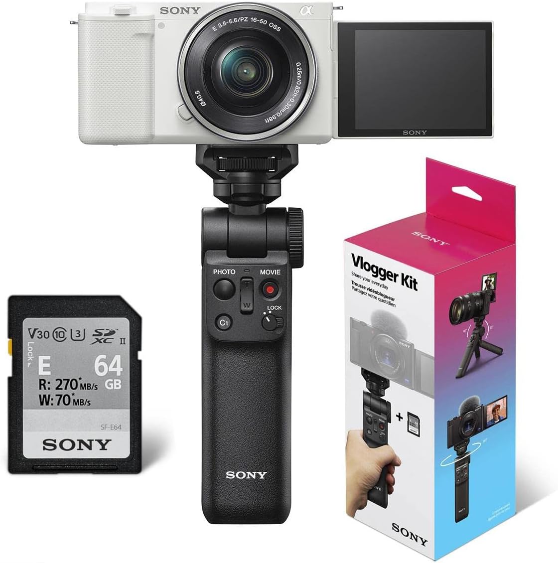 Sony ZVE10 APSC Mirrorless Interchangeable Lens Vlogging