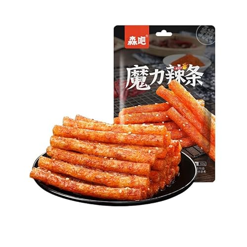 LaTiao,Vegetarian Spicy Strip 62g/Bag, Gluten, Spicy silk, spicy stick, Lataio Spicy Strips Latio,Casual Snacks Spicy Spicy Strips, Spicy Strips of Handmade Spicy Strips (Hot Strip,1 bag) LaTiao,Vegetarian Spicy Strip 62g/Bag, Gluten, Spicy silk, spicy stick, Lataio Spicy Strips Latio,Casual Snacks Spicy Spicy Strips, Spicy Strips of Handmade Spicy Strips (Hot Strip,1 bag)