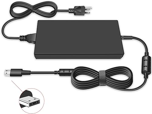 240W USB Tip Charger for MSI GE76 GE66 Raider GP76 GP66 Leopard, CreatorPro Z16P