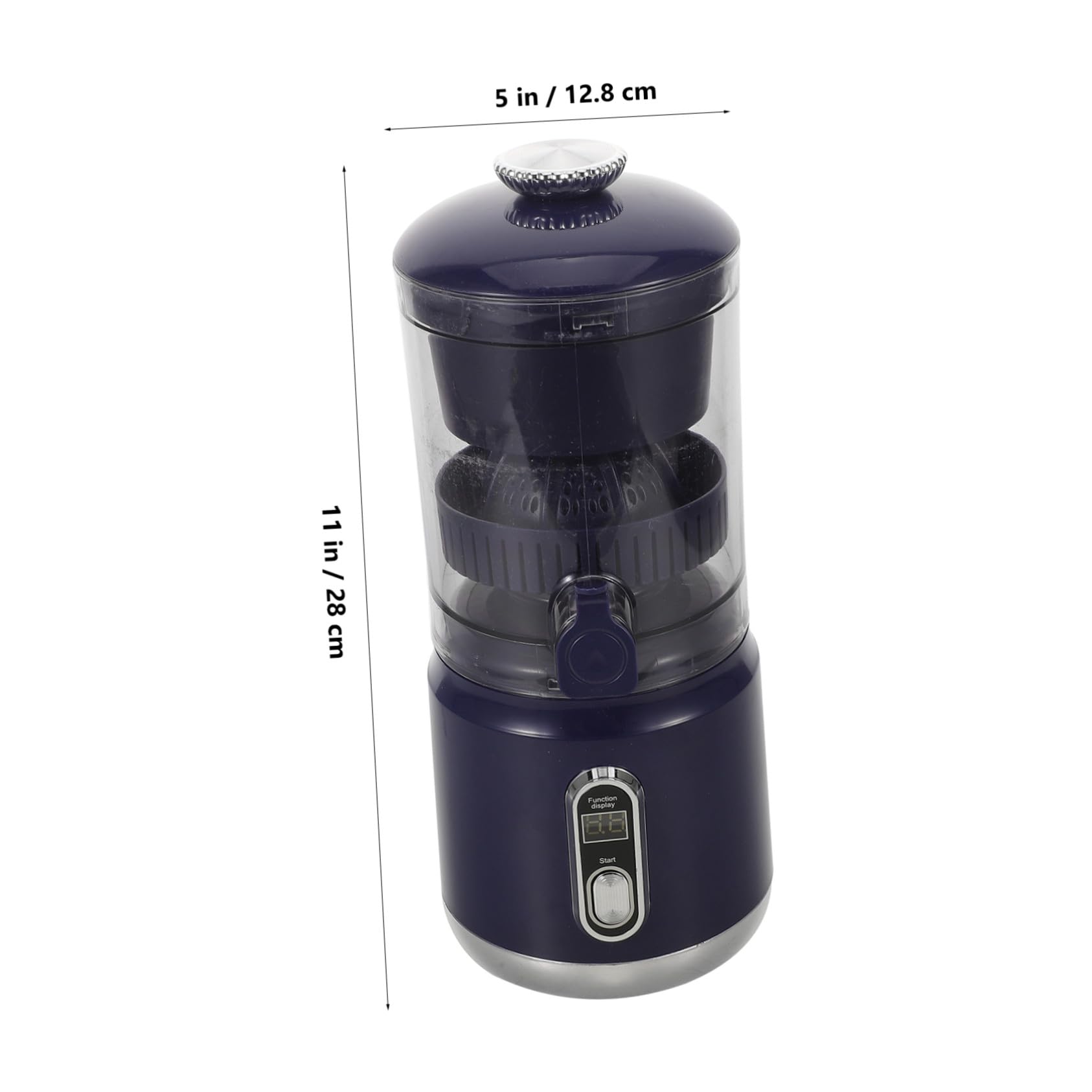 GALPADA Spremiagrumi Portatile Elettrico da 600ml con Separatore di Polpa in Plastica Compatto e Leggero per Picnic All'aperto e Viaggio con Apertura 110 Mm e Potenza 45w