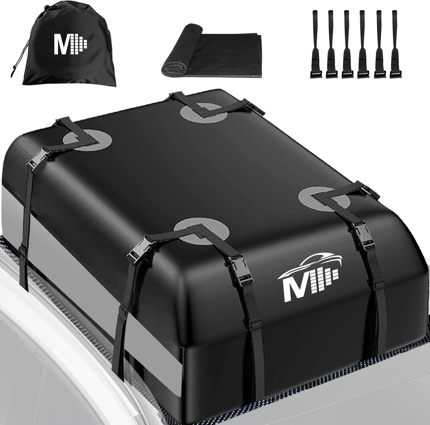 Car Rooftop Cargo Carrier Bag 21 Cubic Feet Car Top