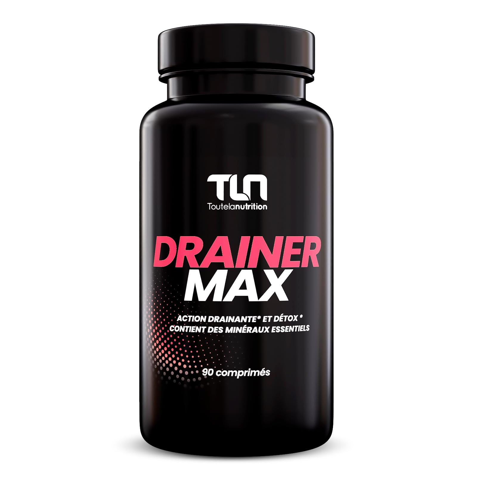 DRAINER MAX | Draineur Minceur Naturel | Avec Vinaigre de Cidre + 3 Plantes Detox : Thé Vert - Pissenlit - Prêle + 5 Minéraux | Anti-Cellulite et Rétention d’Eau | 90 comprimés | Made in France | TLN