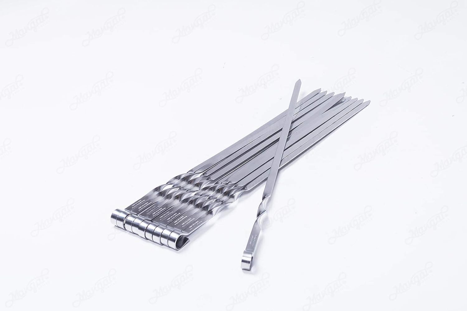 20 Skewers Stainless Kebab Khorovats Shashlyk Barbecue BBQ (23"/60cm Long)