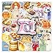 50Pcs Baking Stickers Funny for Water Bottles Baking Laptop Decals, Bakery Themed Party Decorations, Gifts for Women & Men(Baking Time)