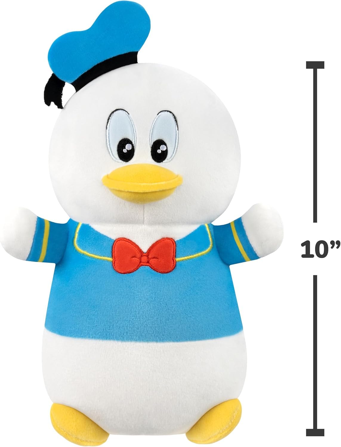 Amazon.com: Squishmallows Original Disney 10in Donald Duck HugMees