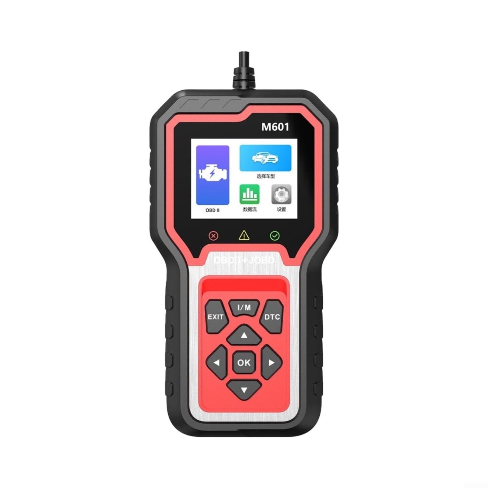 Soleilux OBD2 Scanner mit 2,8 Zoll Bildschirm, 9 Funktionen Auto Diagnosegerät für OBDII Autos seit 1996, Live-Datenstrom