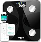Scale for Body Weight and Fat Percentage, RunSTAR Digital Accurate Bathroom Smart Scale with Large Display, FSA&HSA Eligible 13 Body Composition Analyzer Sync App