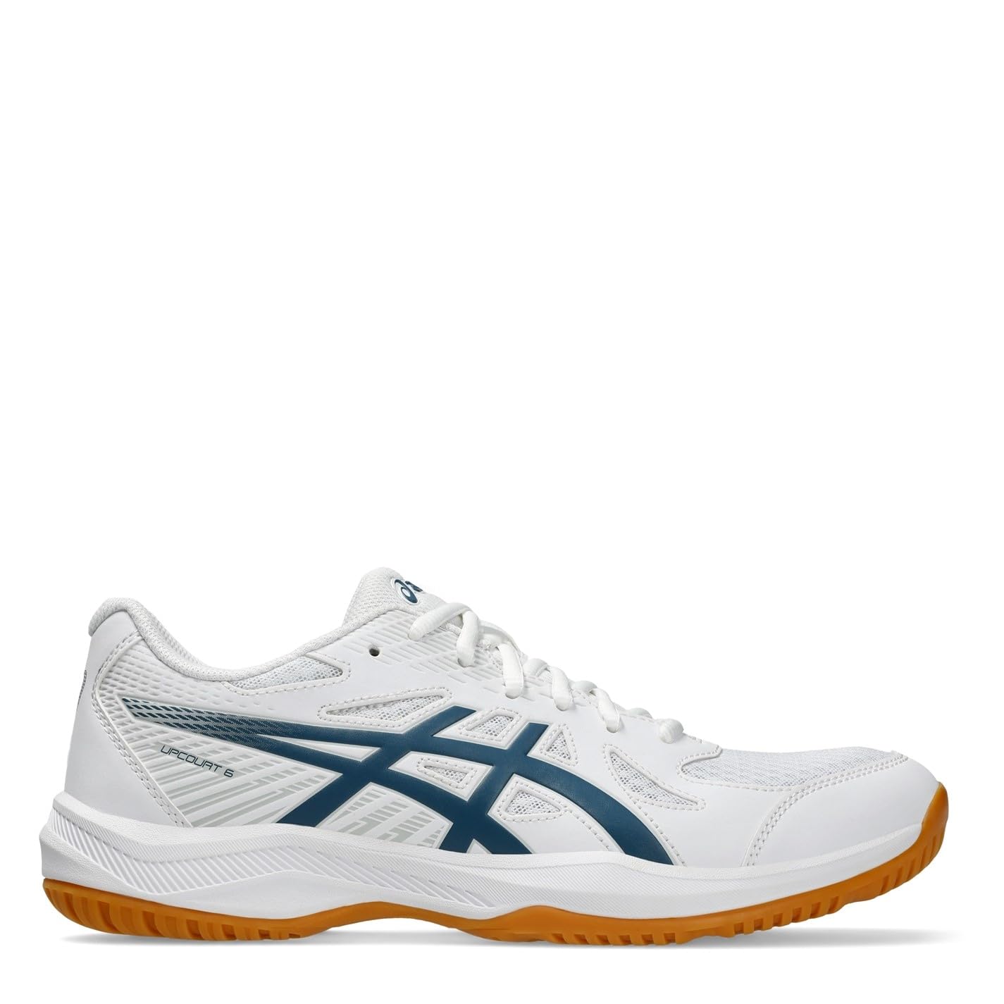 ASICS Herren Asics Upcourt 6 Weiss, 44,5 Herrensneaker