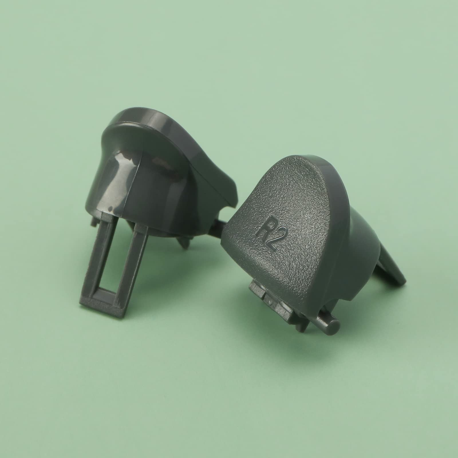 OTOTEC Juego de 2 botones de gatillo de repuesto L1 R1 L2 R2 resortes compatibles con Sony PS4 Controller JD M-040/JD M-050/JD M-055 versión driver pieza de repuesto