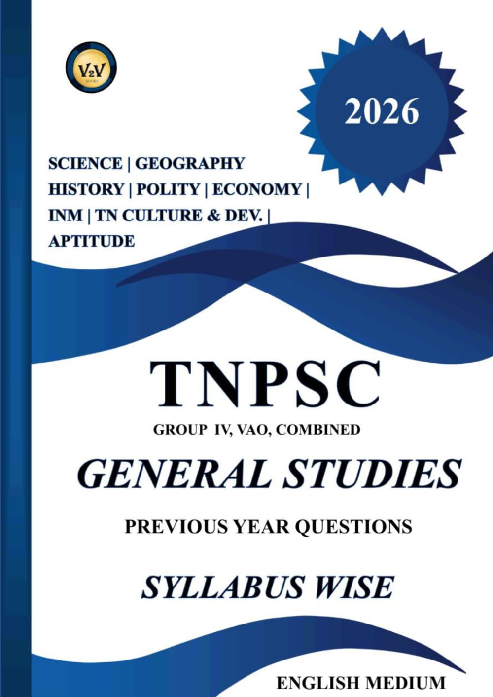 GROUP 4 QUESTION BANK: TNPSC PYQ | SYLLABUS WISE | ENGLISH MEDIUM