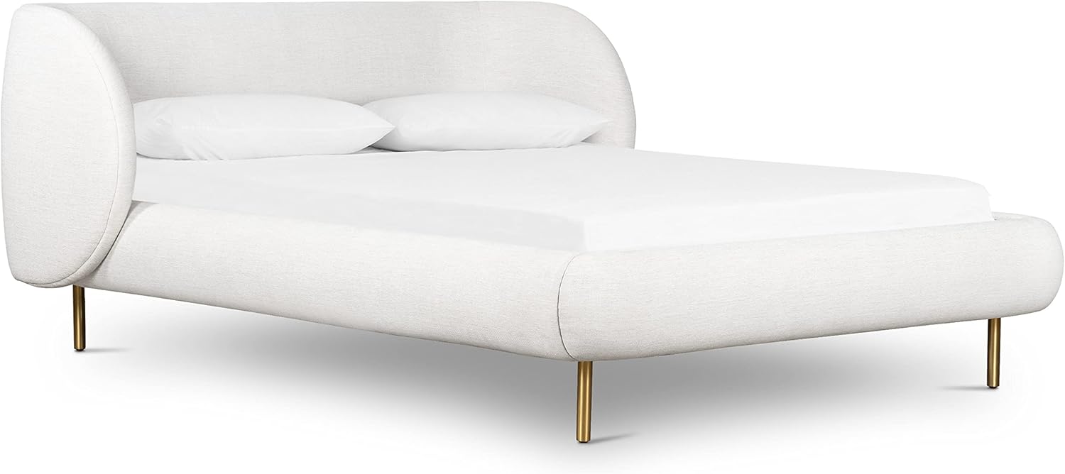 POLY & BARK Luton Size Bed, Queen (U.S. Standard), Twill