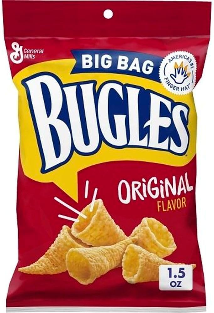 Bugles Original Chips, 1.5 Ounce - 36 per case.