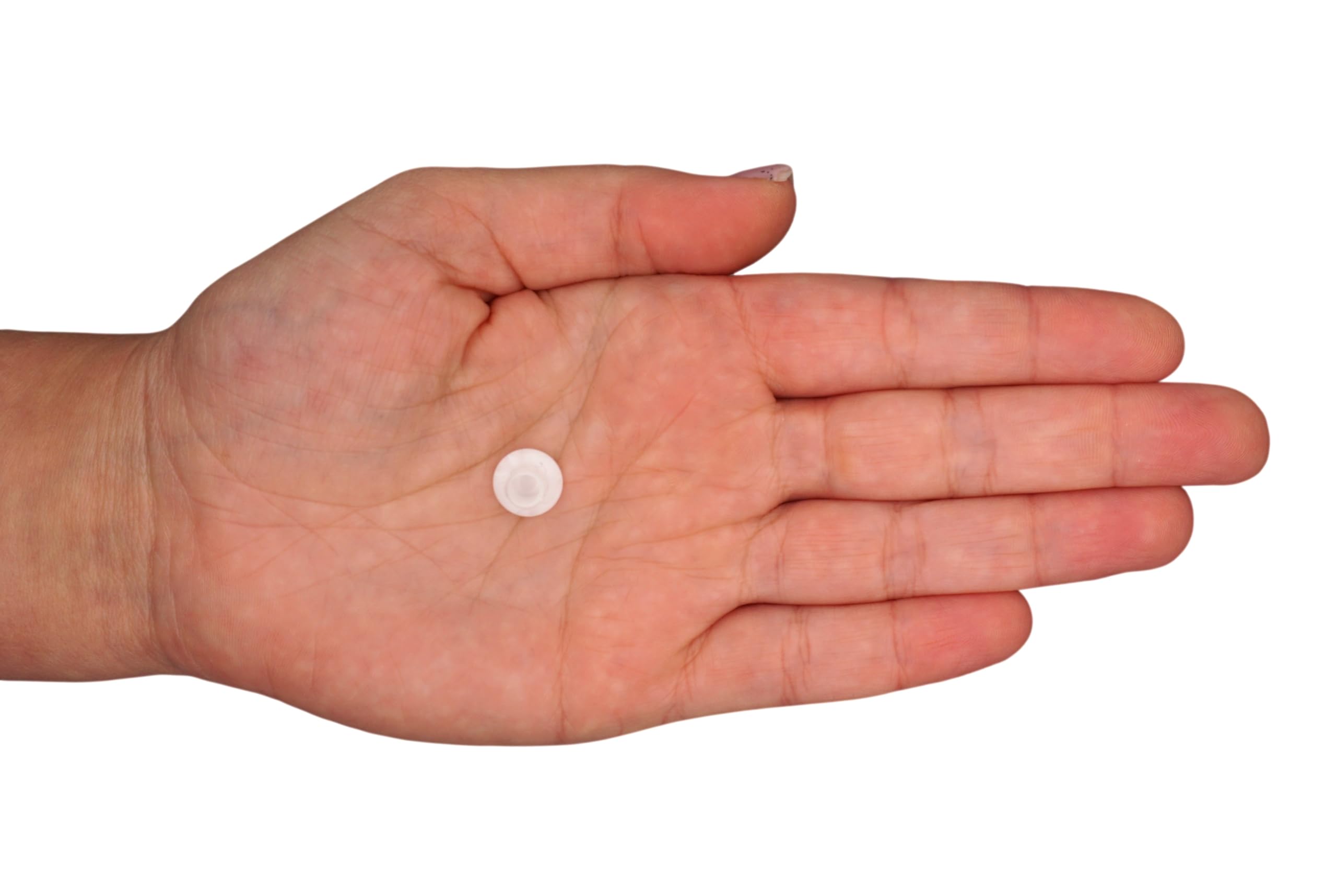 SKIR'CO Tappi per Fori in Plastica Bianca da 6 mm, 40 Pezzi - per Trapano, Mobili e Viti