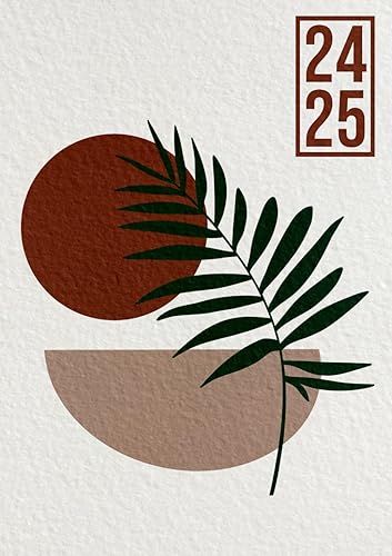 Agenda Scolaire 2024-2025: Bohème | Journalier (une page par jour) | 12x17 cm | 300 pages | Couverture souple terracotta | sept 2024 – juil 2025 | Collège et Lycée | Etudiants | Japon | Aesthetic