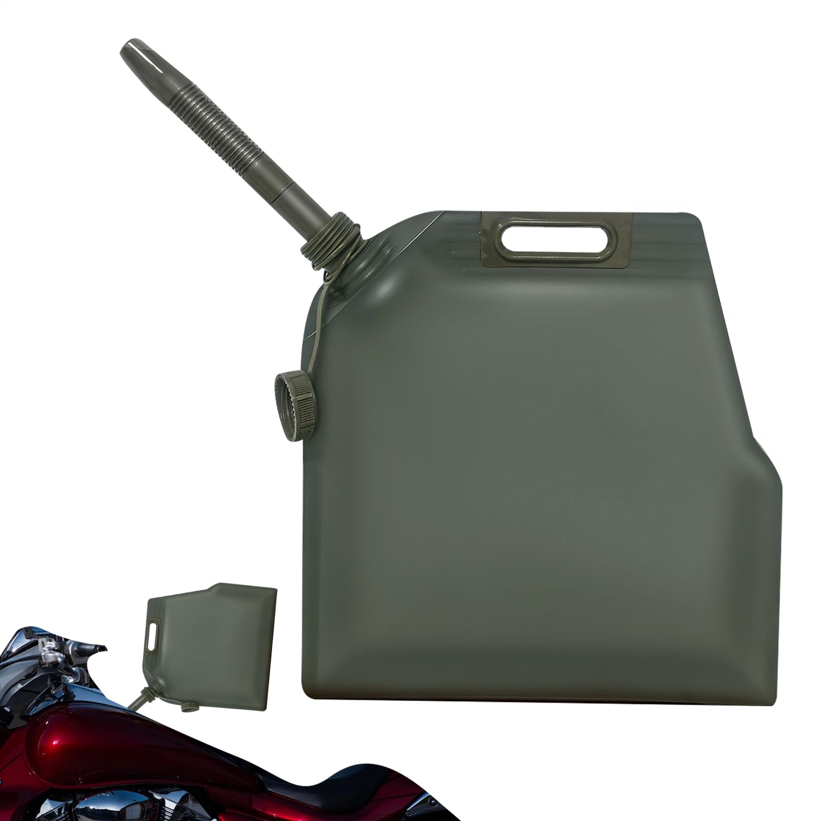 Borsa Carburante per Barca Ermetico Pieghevole Portatile | Borsa da Trasferimento Olio per Veicoli Moto Auto Camper SUV Guidatori Campeggio Percorsi Stradali Guida Quotidiana Viaggi
