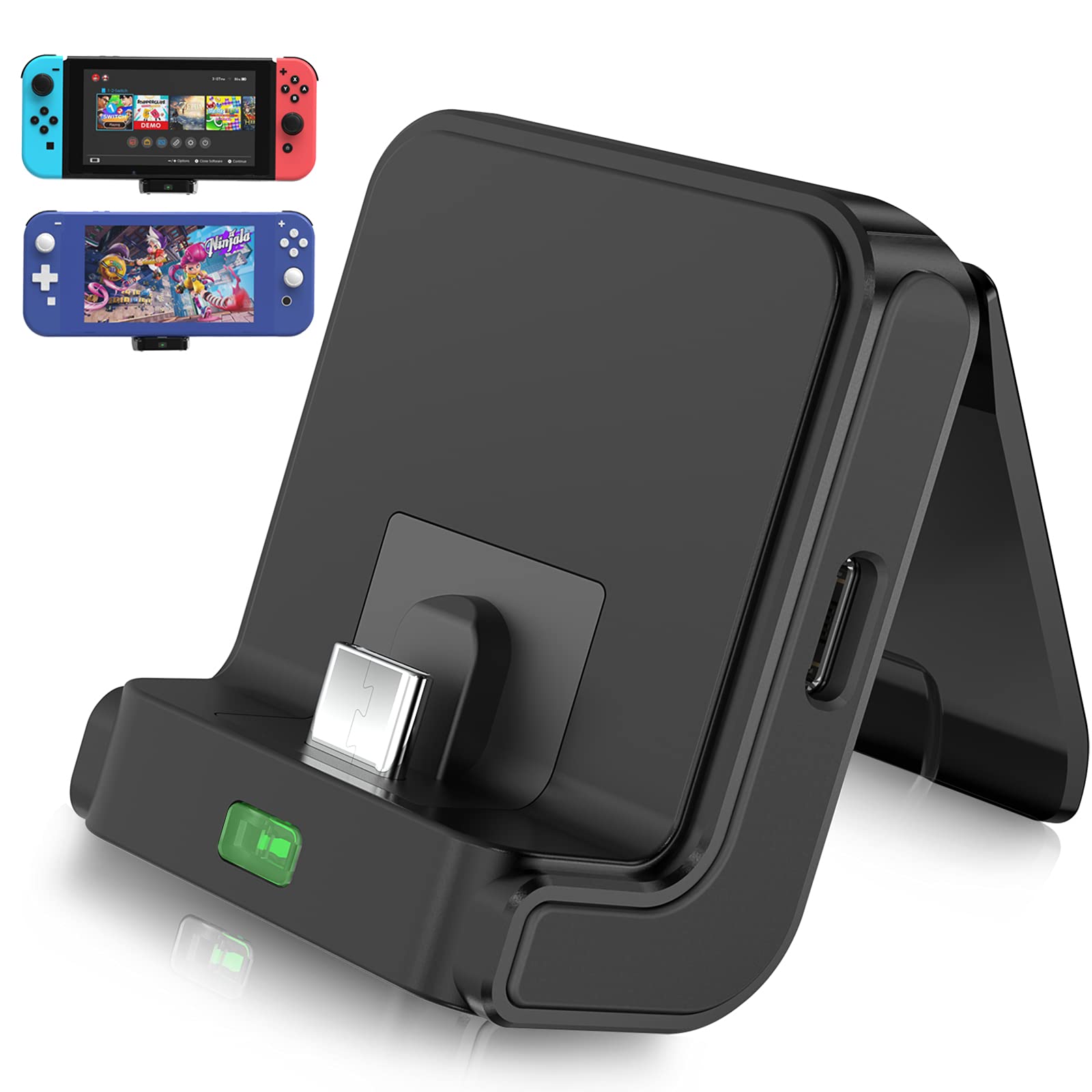 Charging Station Nintendo Switch Adjustable Stand Charging Dock