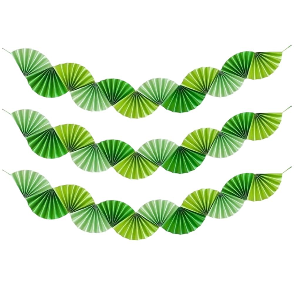 Girlanda z proporczykami, flagi festiwalowe, wachlarze papierowe, baner urodzinowy, wielokolorowe flagi w kształcie wachlarza, papierowe girlandy, dekoracje ścienne sufitowe, impreza