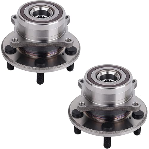 PAROD Pair 513267 Front Wheel Bearing and Hub Assembly Compatible with 2009-2015 Honda Pilot, 2007-2013 Acura MDX, 2010-2013 Acura ZDX 5Lugs